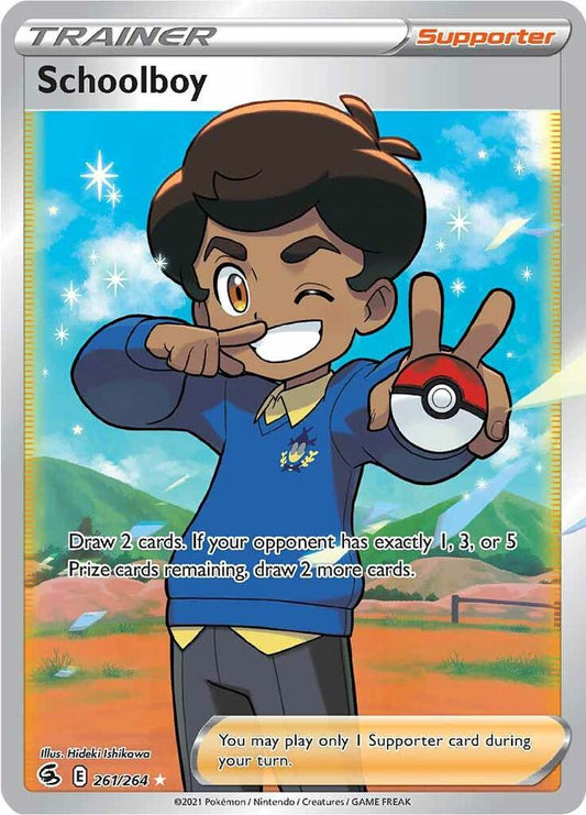 Schoolboy - 261/264 - Rare Ultra (Inglés Foil NM)