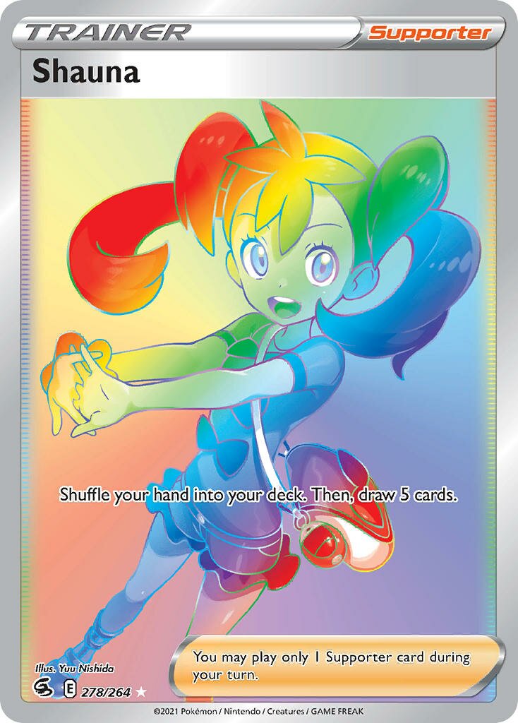 Shauna - 278/264 - Rare Rainbow (Inglés Foil NM)