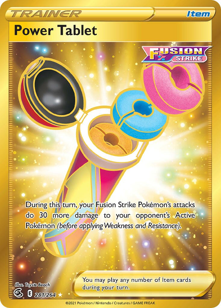Power Tablet - 281/264 - Rare Secret (Inglés Foil NM)
