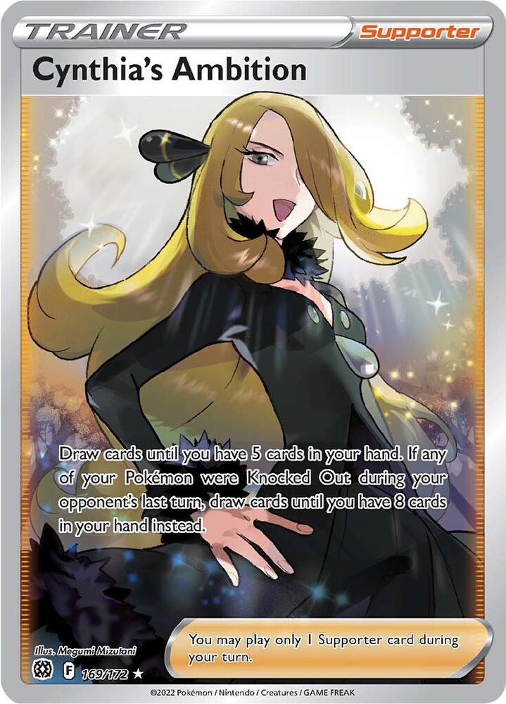 Cynthia's Ambition - 169/172 - Rare Ultra (Inglés Foil LP)