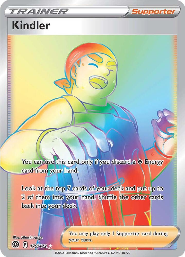 Kindler - 179/172 - Rare Rainbow (Español Foil NM)
