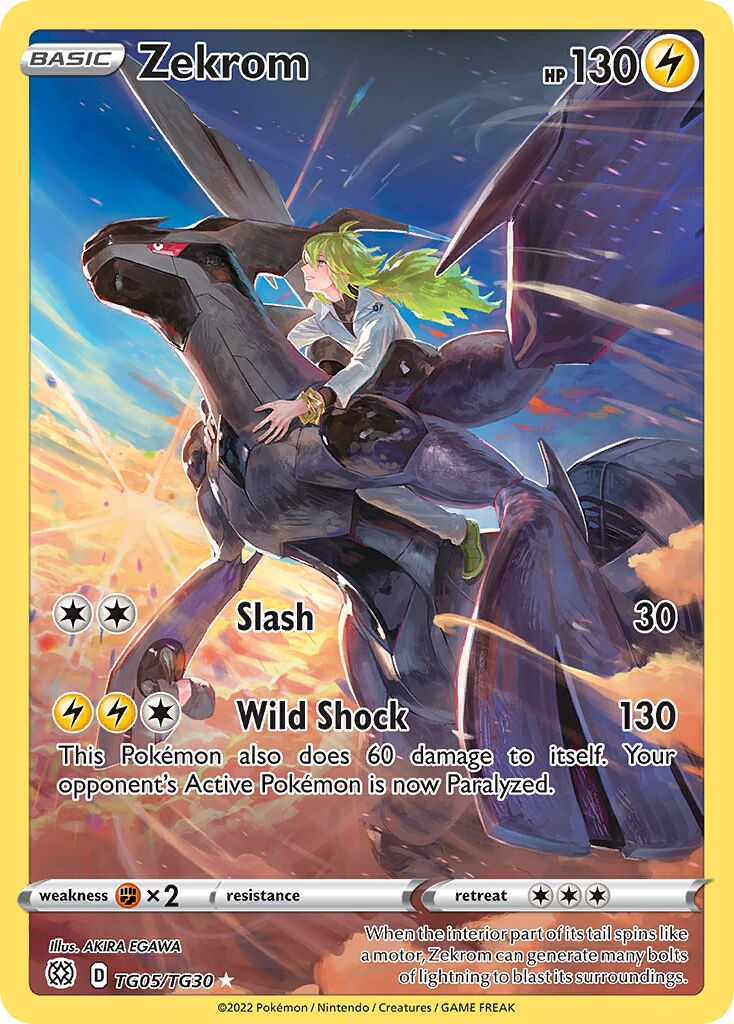Zekrom - TG05/TG30 - Rare Holo (Inglés Foil NM)