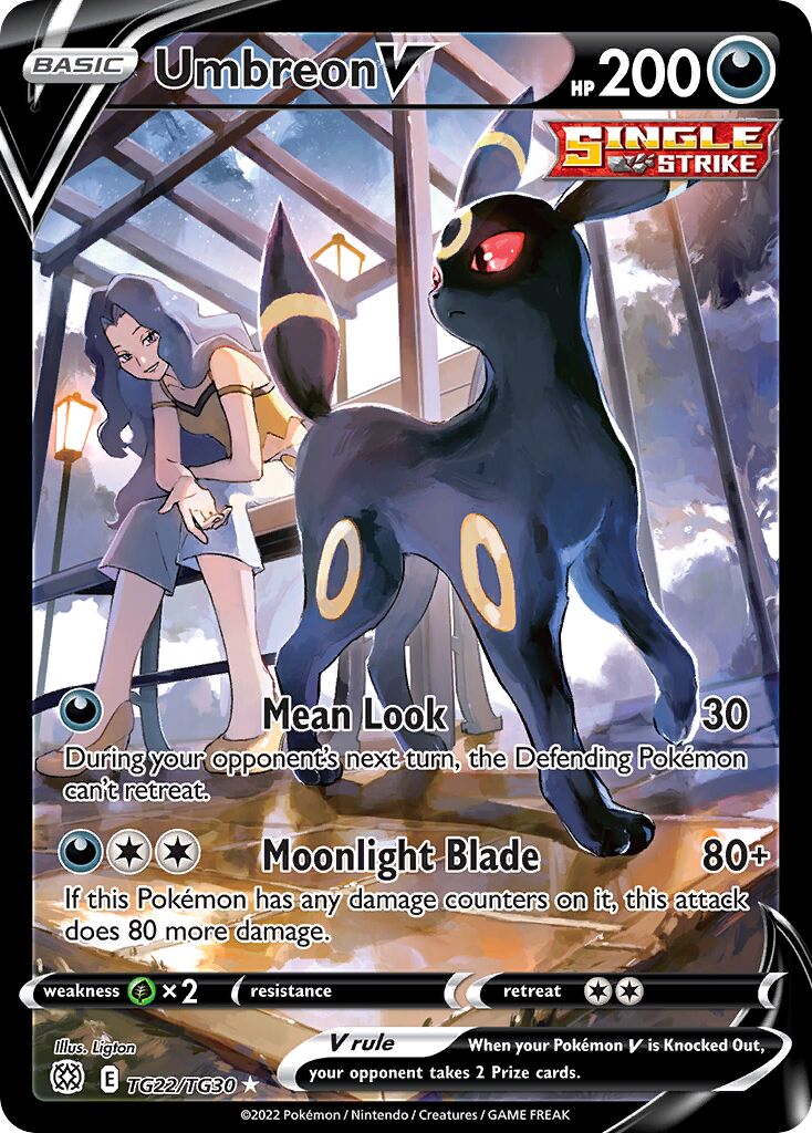 Umbreon V - TG22/TG30 - Holo Rare V (Inglés Foil NM)