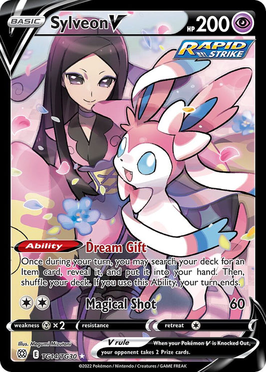 Sylveon V - TG14/TG30 - Holo Rare V (Inglés Foil NM)