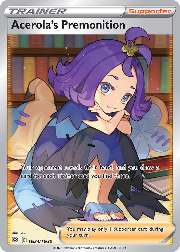 Acerola's Premonition - TG24/TG30 - Rare Ultra (Inglés Foil NM)