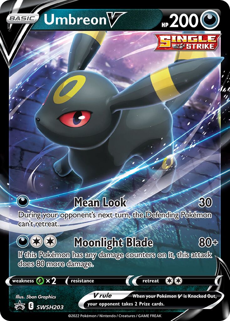 Umbreon V - SWSH203 - Promo (Inglés Foil NM)