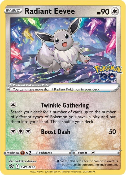 Radiant Eevee - SWSH230 - Promo (Inglés Foil NM)