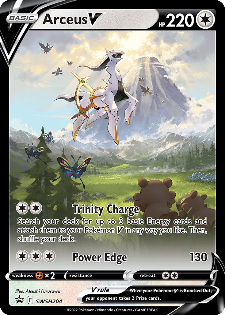 Arceus V - SWSH204 - Promo (Inglés Foil NM)