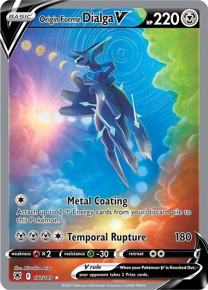 Origin Forme Dialga V - 177/189 - Rare Ultra (Inglés Foil NM)