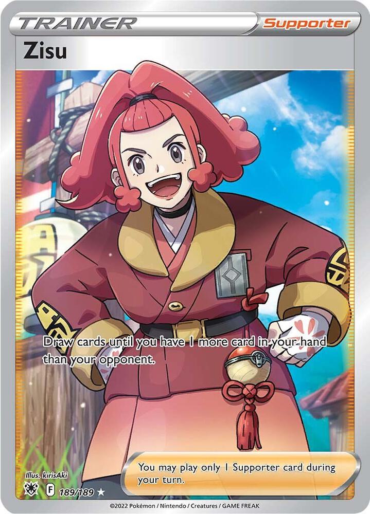 Zisu - 189/189 - Rare Ultra (Inglés Foil NM)
