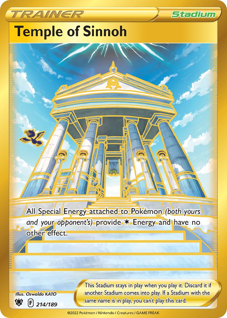Temple of Sinnoh - 214/189 - Rare Secret (Inglés Foil NM)
