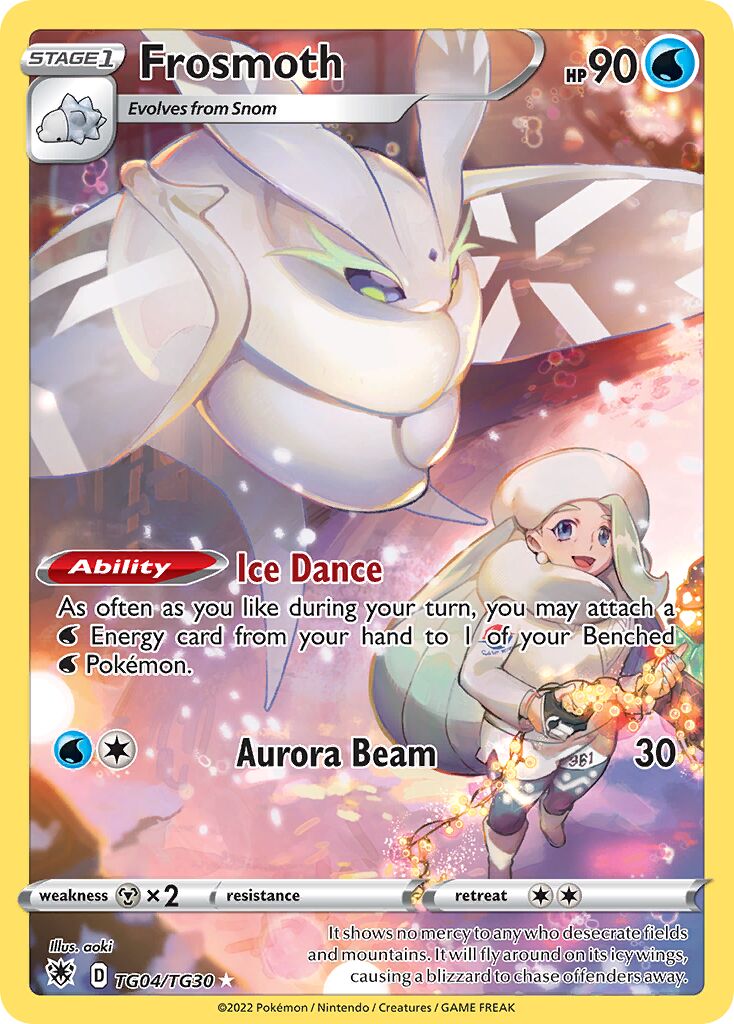 Frosmoth - TG04/TG30 - Rare Holo (Español Foil NM)