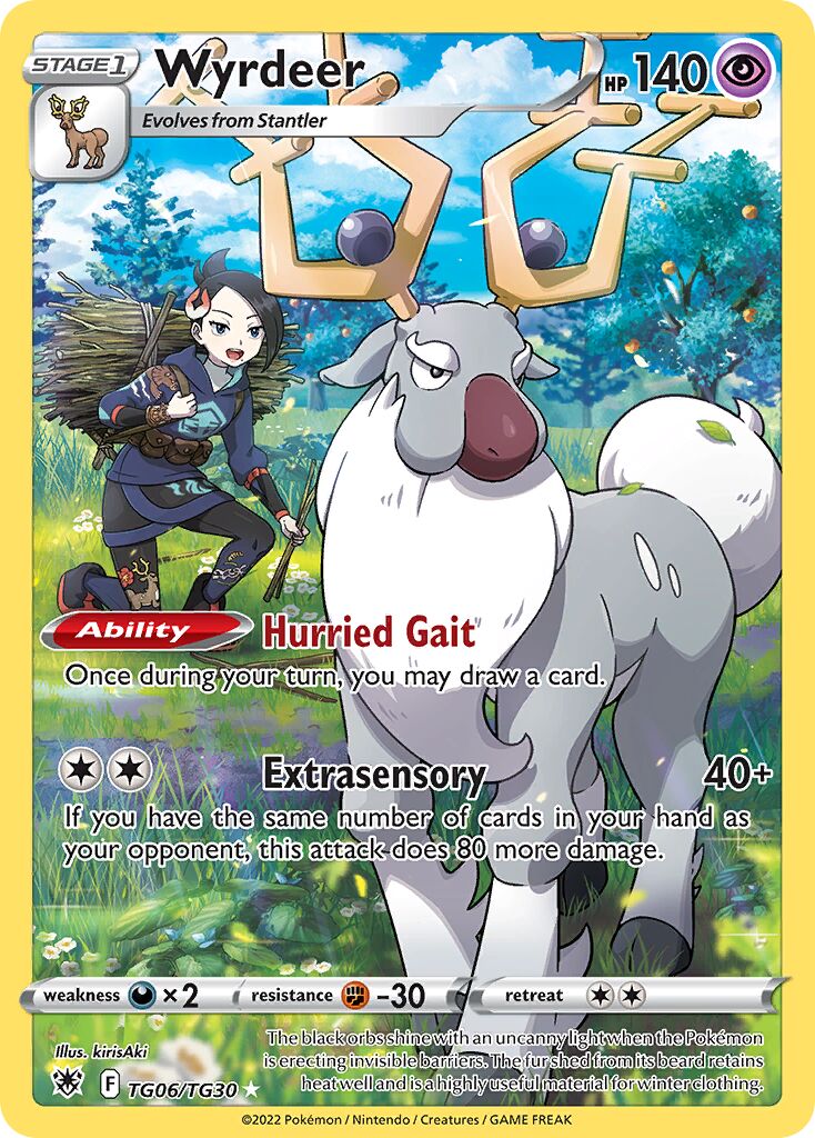 Wyrdeer - TG06/TG30 - Rare Holo (Español Foil NM)
