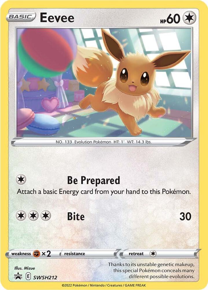Eevee - SWSH212 - Promo (Inglés Foil LP)