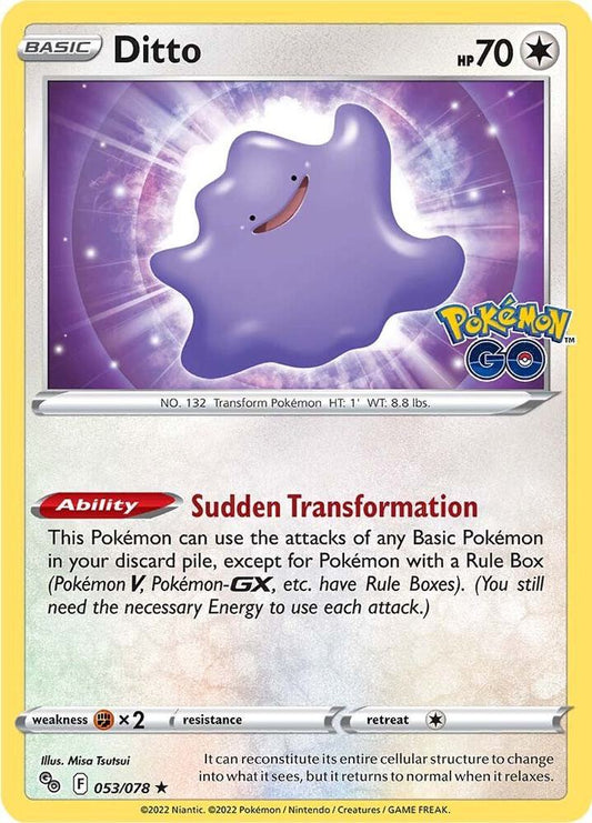 Ditto - 053/078 - Rare Holo (Español Foil NM)