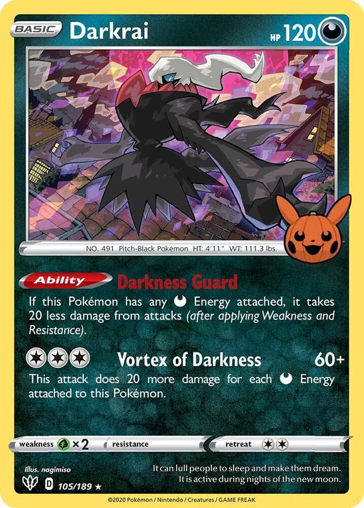 Darkrai - 105/189 - Promo (Inglés Foil NM)