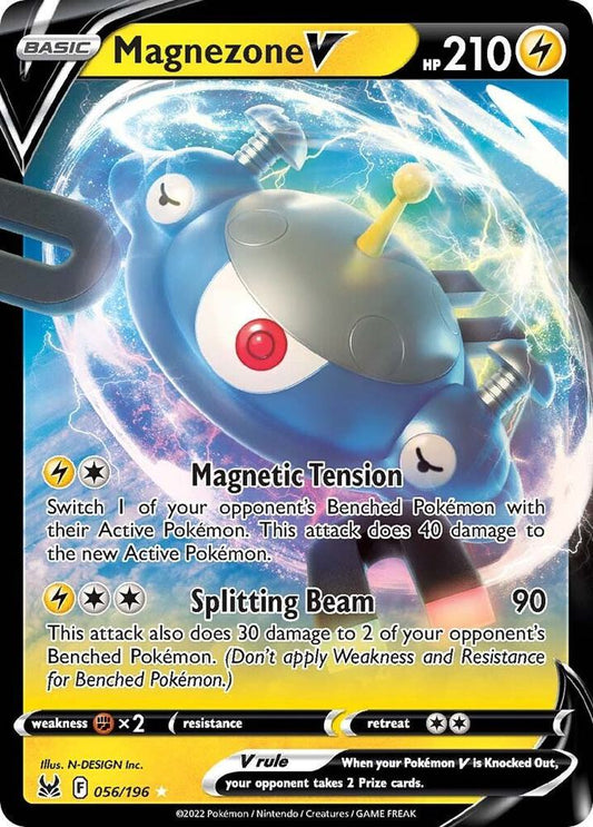 Magnezone V - 056/196 - Holo Rare V (Inglés Foil NM)