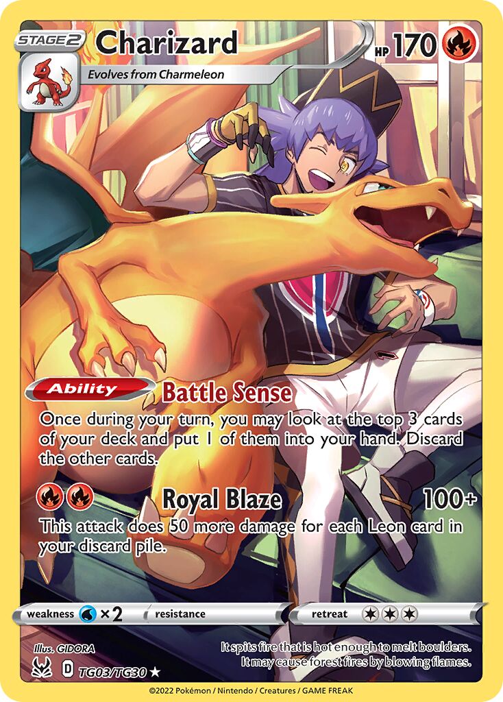 Charizard - TG03/TG30 - Rare Holo (Español Foil NM)