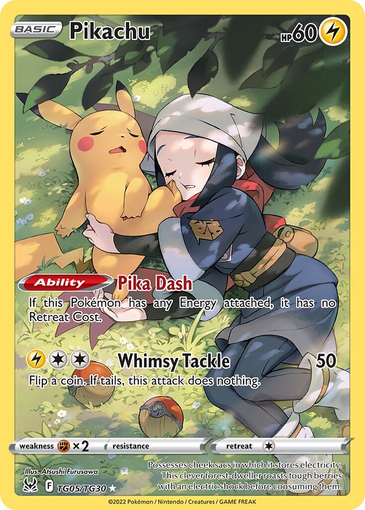 Pikachu - TG05/TG30 - Rare Holo (Inglés Foil NM)