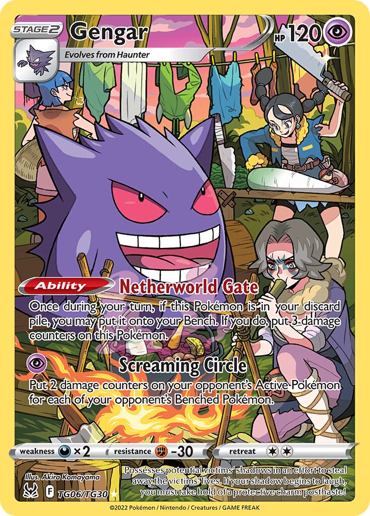 Gengar - TG06/TG30 - Rare Holo (Inglés Foil NM)