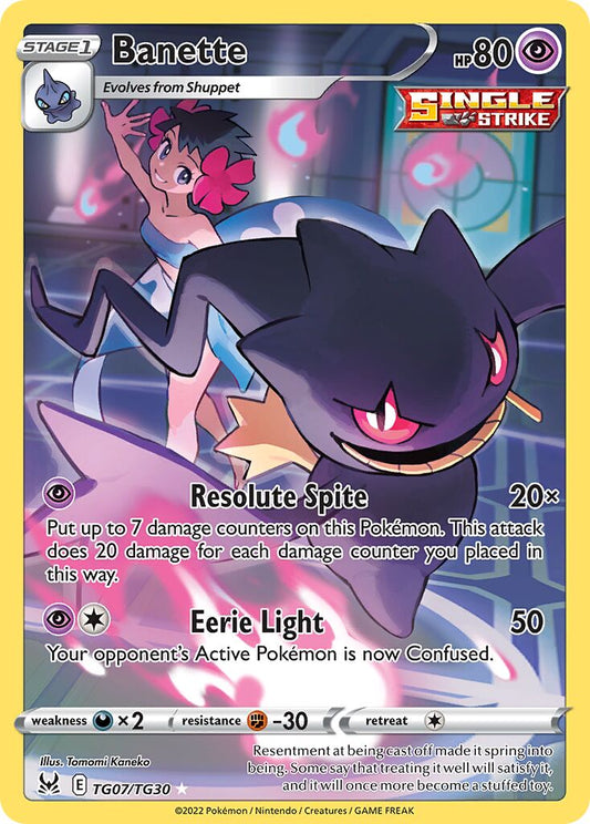 Banette - TG07/TG30 - Rare Holo (Inglés Foil NM)