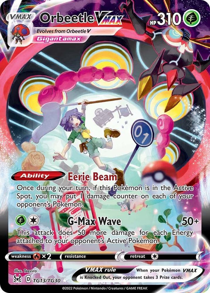 Orbeetle VMAX - TG13/TG30 - Holo Rare VMAX (Inglés Foil NM)