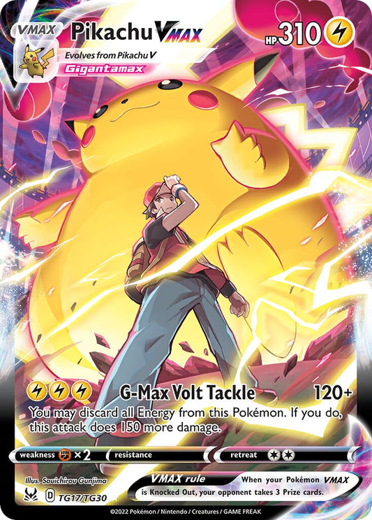 Pikachu VMAX - TG17/TG30 - Holo Rare VMAX (Inglés Foil NM)