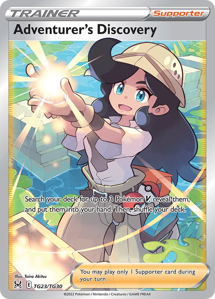 Adventurer's Discovery - TG23/TG30 - Rare Ultra (Inglés Foil NM)