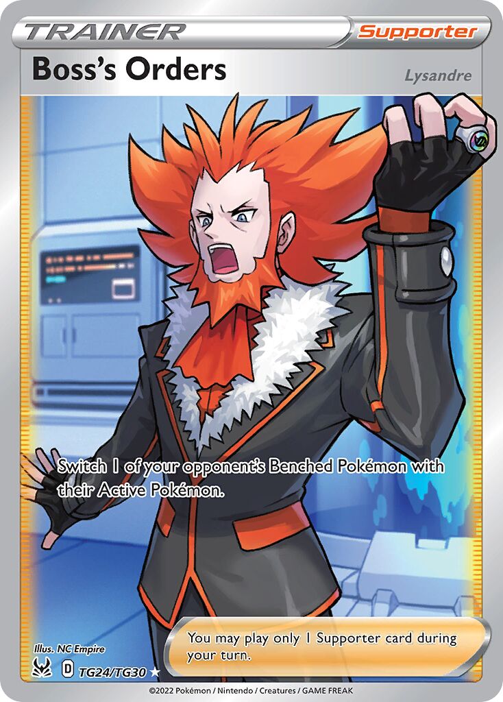 Boss's Orders - TG24/TG30 - Rare Ultra (Inglés Foil NM)