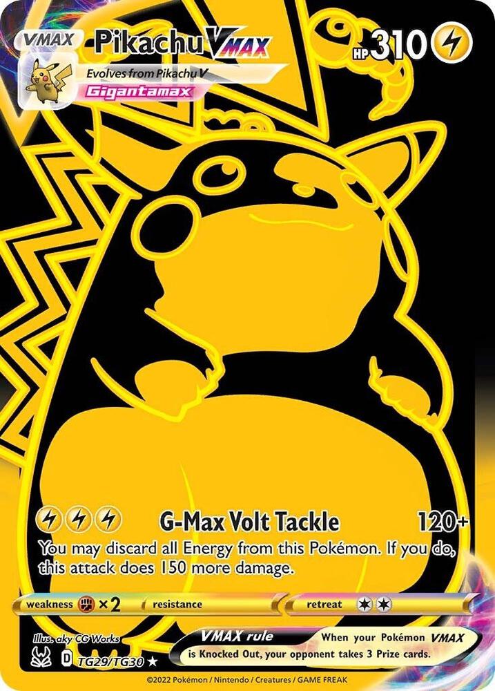 Pikachu VMAX - TG29/TG30 - Rare Secret (Inglés Foil NM)