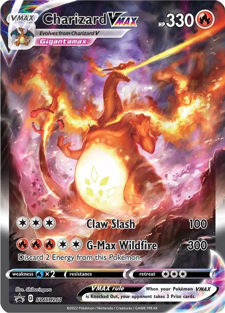 Charizard VMAX - SWSH261 - Promo (Inglés Foil NM)