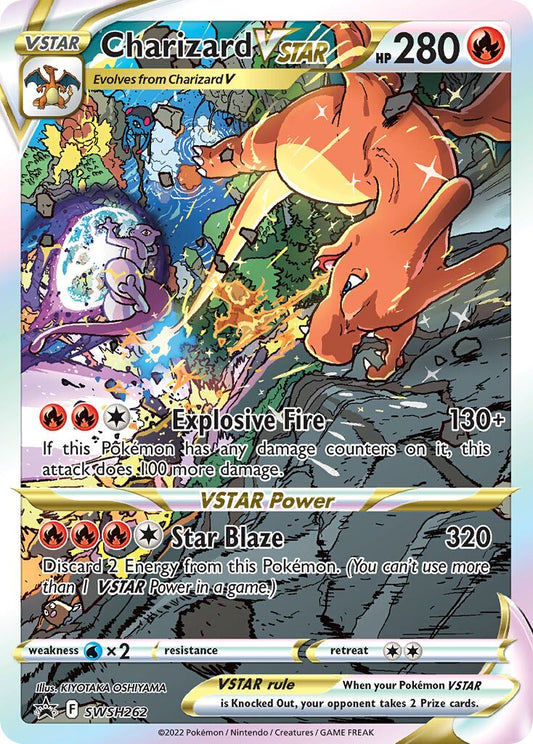 Charizard VSTAR - SWSH262 - Promo (Español Foil LP)