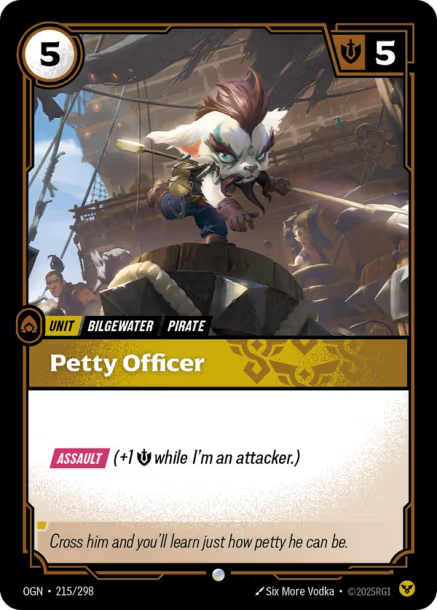 PETTY OFFICER - OGN-215/298