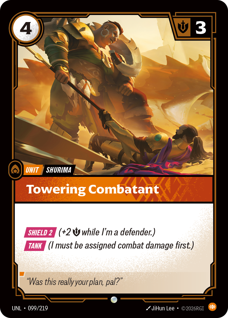 Towering Combatant - 099/219