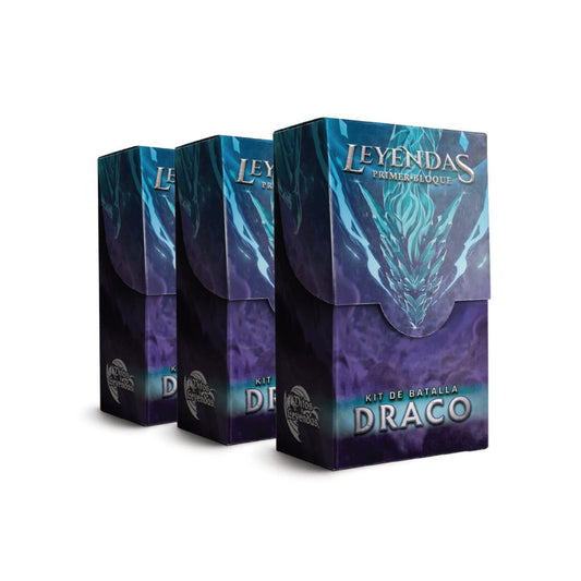 PREVENTA 3 Mitos y Leyendas: Kit Batalla - Draco - Leyendas Primer Bloque 4.0