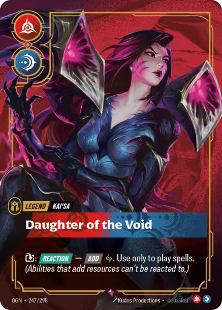 DAUGHTER OF THE VOID - OGN-247/298