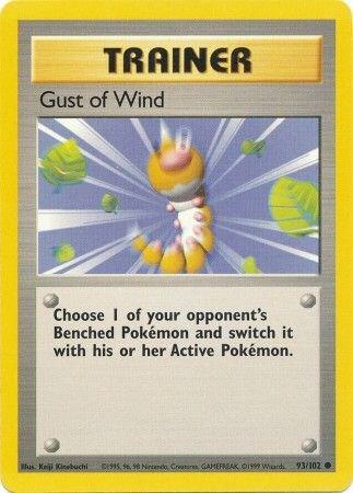 Gust of Wind - 93/102 - Common (Inglés HP)
