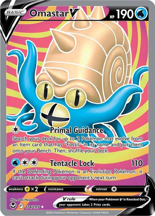 Omastar V - 174/195 - Rare Ultra (Español Foil NM)