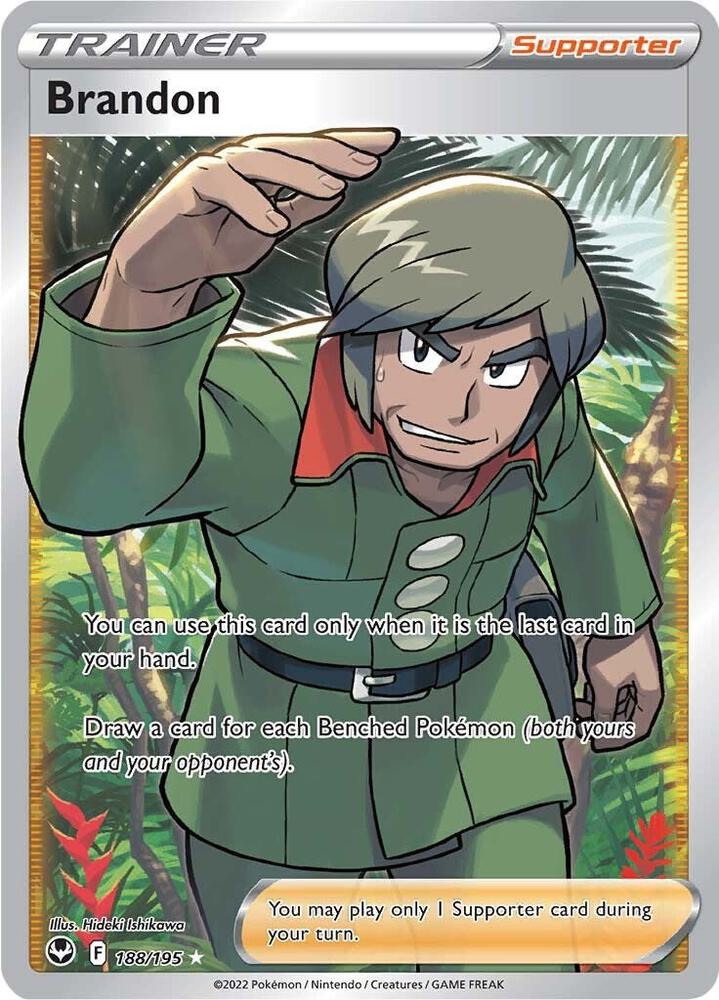 Brandon - 188/195 - Rare Ultra (Inglés Foil NM)