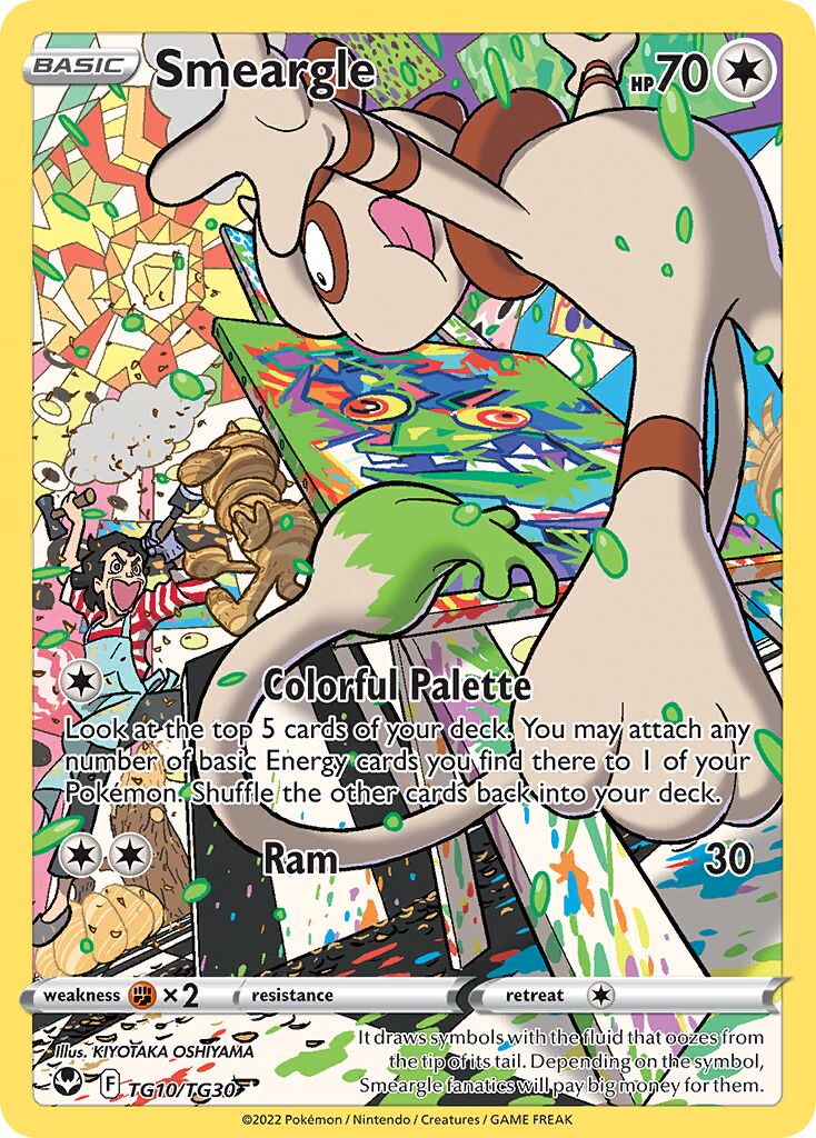 Smeargle - TG10/TG30 - Rare Holo (Inglés Foil NM)