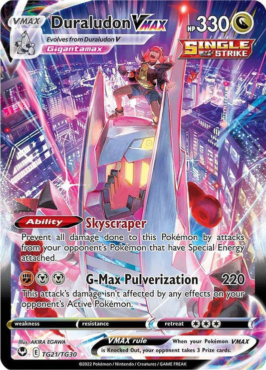 Duraludon VMAX - TG21/TG30 - Holo Rare VMAX (Inglés Foil NM)