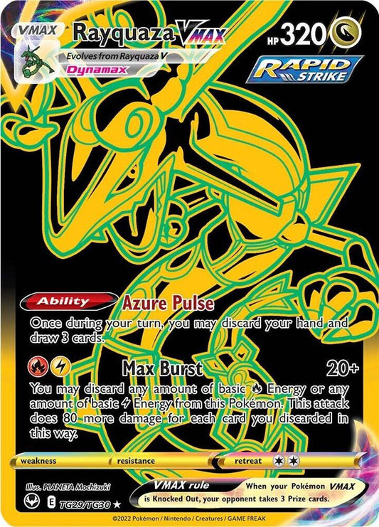 Rayquaza VMAX - TG29/TG30 - Rare Secret (Inglés Foil NM)