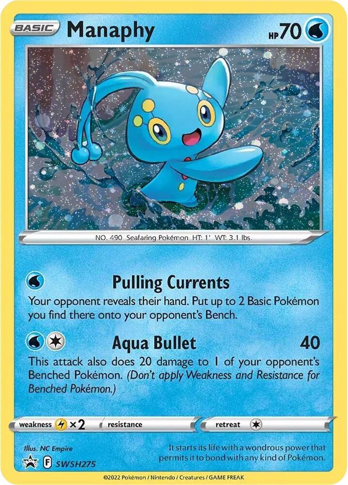 Manaphy - SWSH275 - Promo (Inglés Foil NM)
