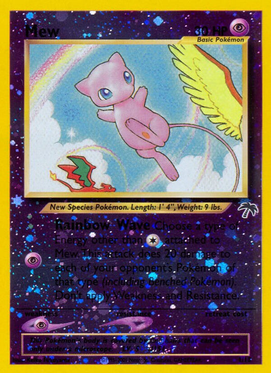 Mew - 1/18 - Promo (Inglés Reverse Holo MP)