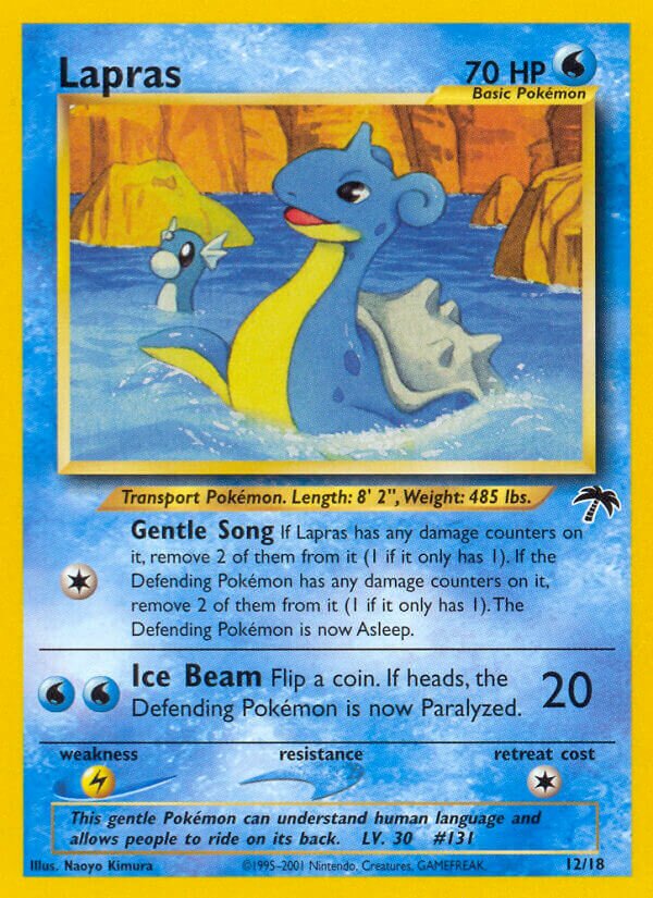 Lapras - 12/18 - Promo (Inglés MP)