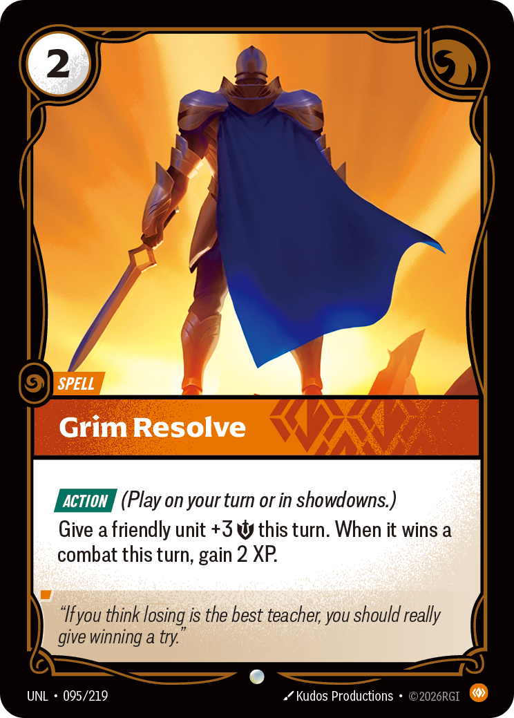 Grim Resolve - 095/219