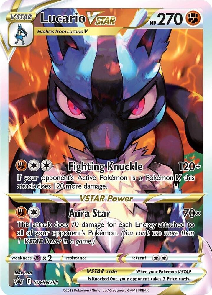 Lucario VSTAR - SWSH291 - Promo (Inglés Foil NM)