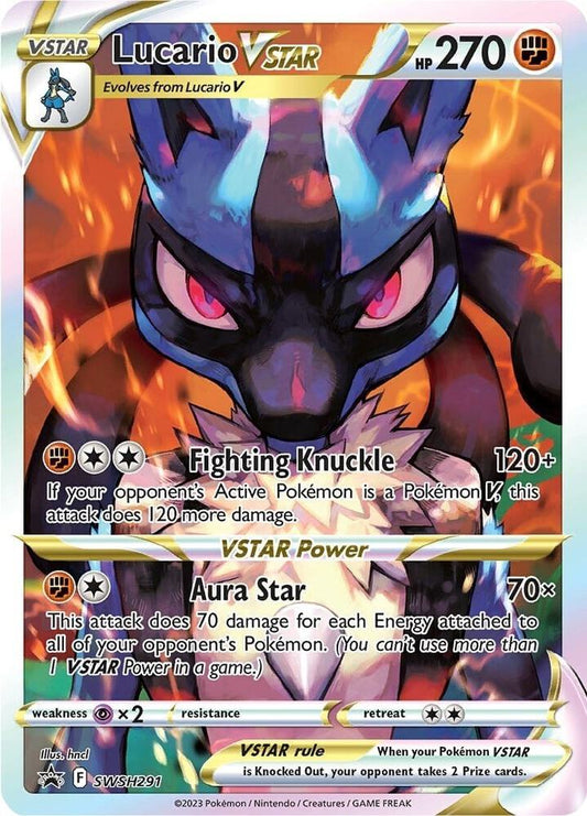 Lucario VSTAR - SWSH291 - Promo (Inglés Foil NM)