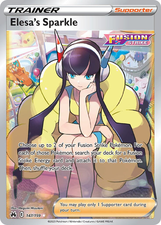 Elesa's Sparkle - 147/159 - Rare Ultra (Inglés Foil NM)