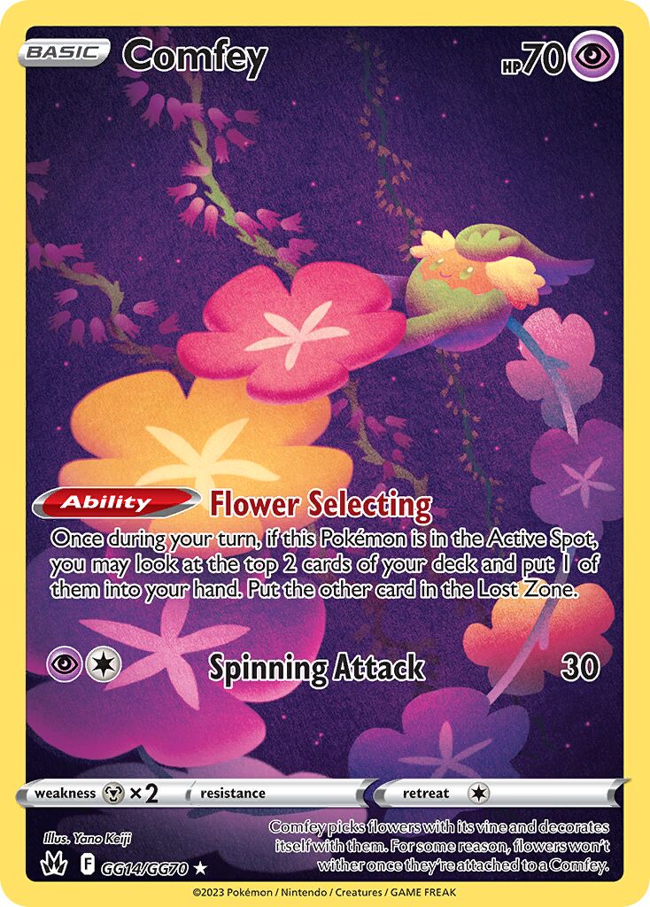 Comfey - GG14/GG70 - Rare Holo (Español Foil NM)